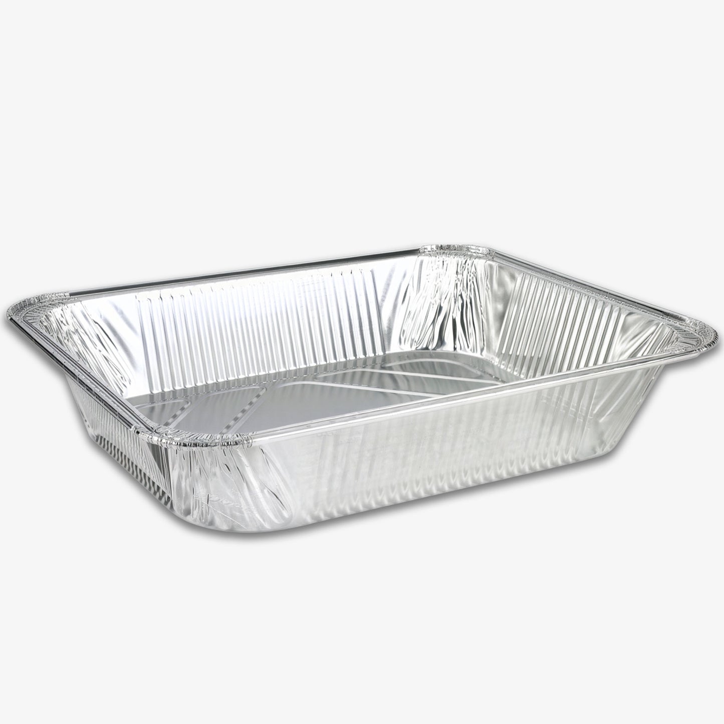 Aluminiumform GN 1/2 3.6L med lokk 100 stk til catering og takeaway