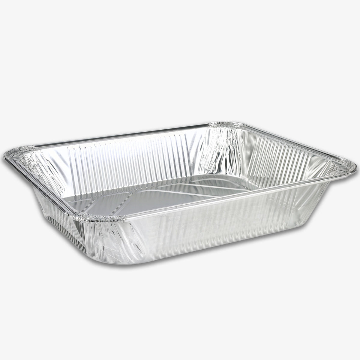 Aluminiumform GN 1/2 3.6L med lokk 100 stk til catering og takeaway