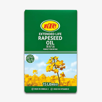 Rapsolje 15 liter fra KTC – frityrolje til steking og matlaging