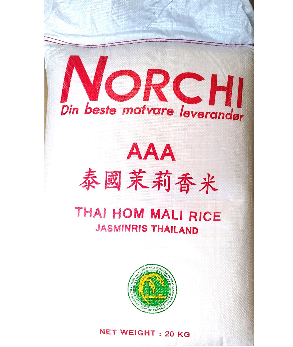 Hom Mali Rice Graph Thai Hom Mali Rice 20kg – PEDERS AS